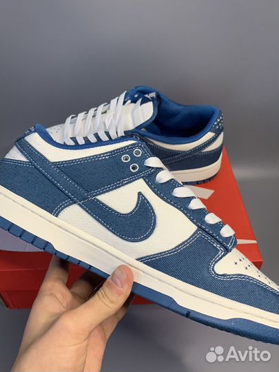 Кроссовки Nike Dunk Low industrial blue