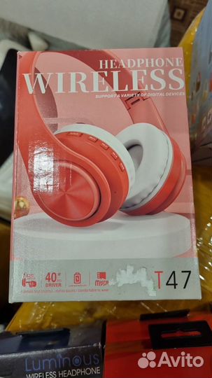 Беспроводные наушники новые