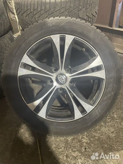 Hankook 205 55 r16 на дисках kia
