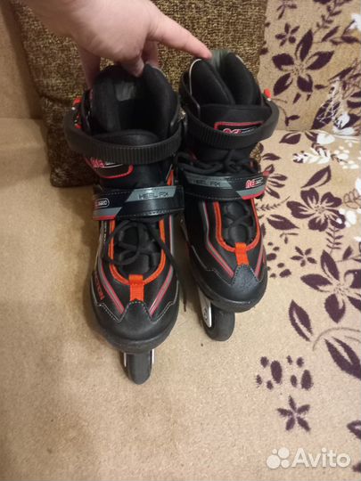 Ролики детские Reaction раздвижные р.31-36