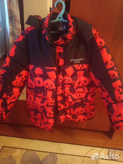 Куртка с пандами