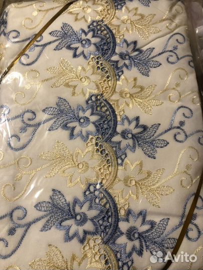 Комплект 2 сп. постельного белья СССР с вышивкой