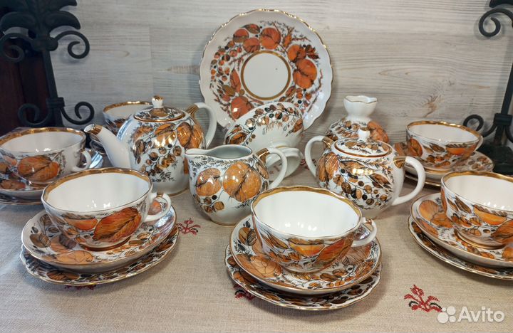 Сервиз лфз Золотые ромашки, Мой сад