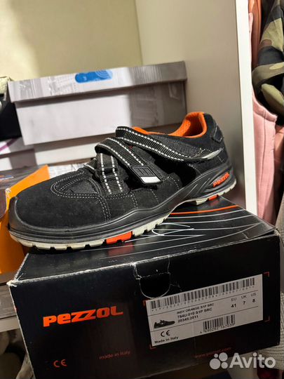 Полуботинки кожаные Indy Orange с перфорацией