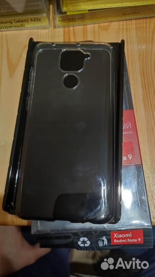 Чехол Redline и Code на Xiaomi Redmi Note 9