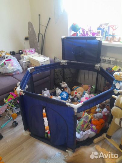 Манеж детский складной