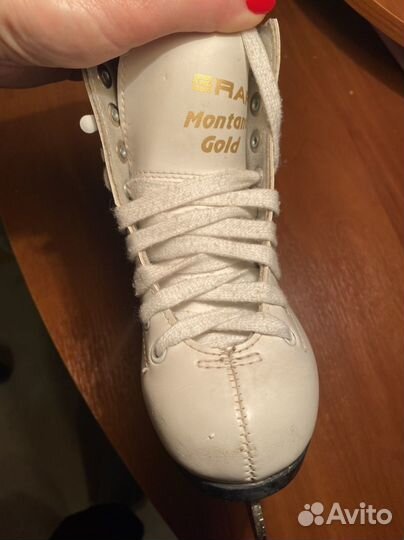Коньки детские Graf Montana Gold