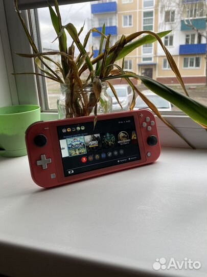 Nintendo switch lite с играми