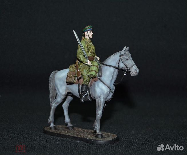 Оловянный солдатик 54 гмм.Красноармеец-кавалерист
