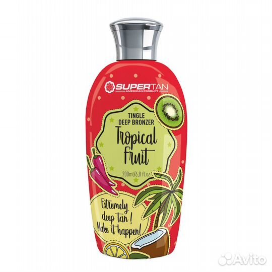 Supertan tropical fruits крем для загара