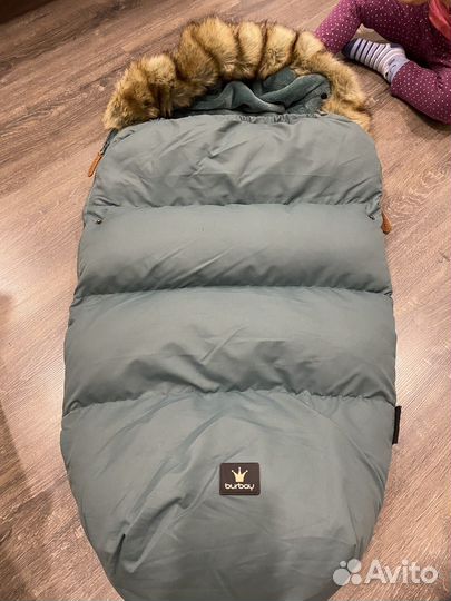 Зимний конверт в коляску