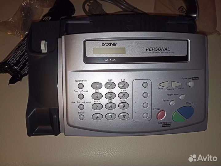 Телефон-факс Brother FAX-236