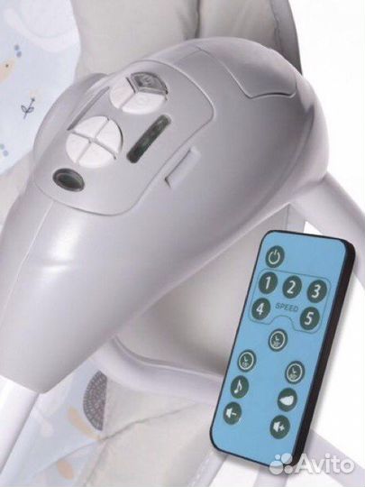 Шезлонг детский электрический