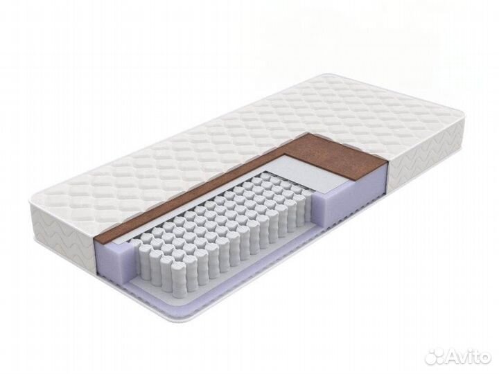 Кровать двуспальная + матрас Орматек 140x200