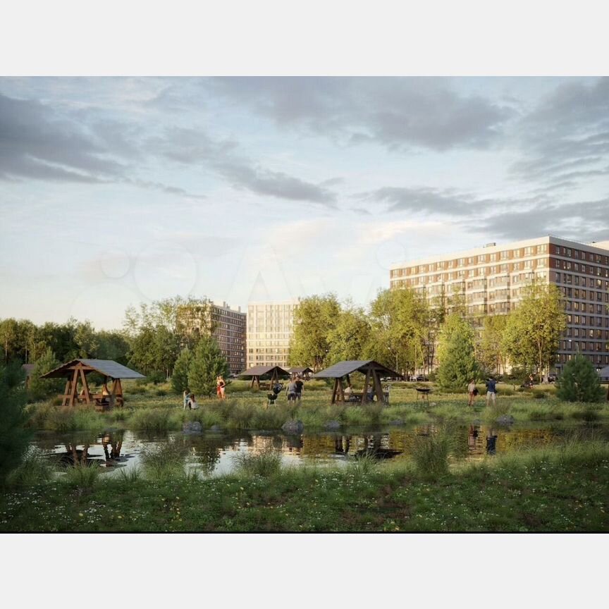 1-к. квартира, 34,9 м², 6/10 эт.