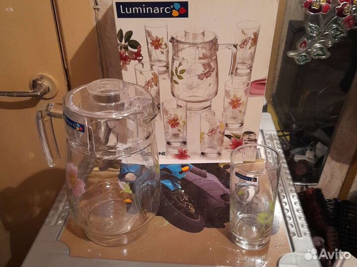 Графин со стаканами 6шт