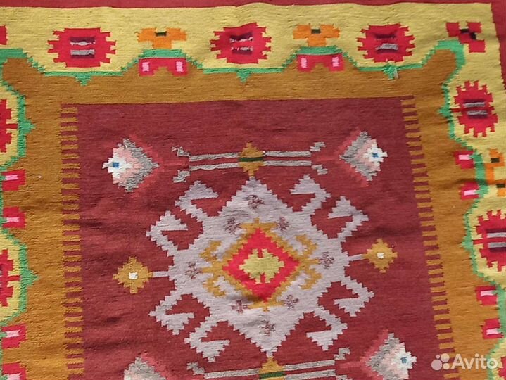 Ковер шерстяной ручной работы СССР