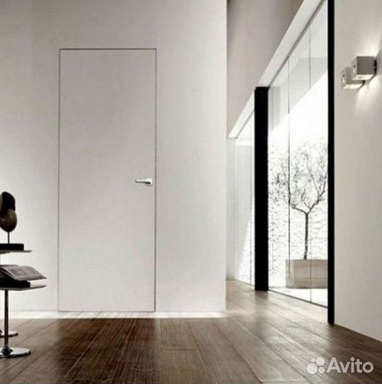 Скрытая дверь под покраску