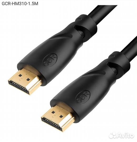 Видеокабель с Ethernet Greenconnect HM310 hdmi (M)