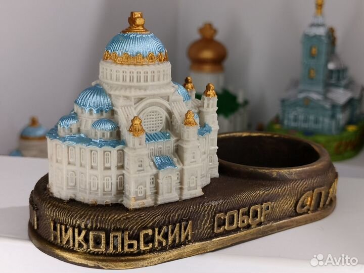 Морской Никольский собор (Кронштадт) сувенир макет