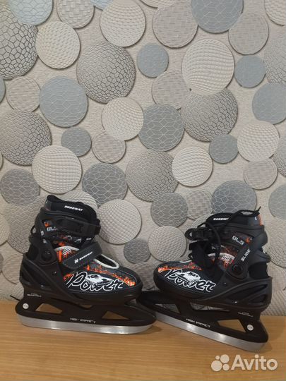 Коньки детские раздвижные