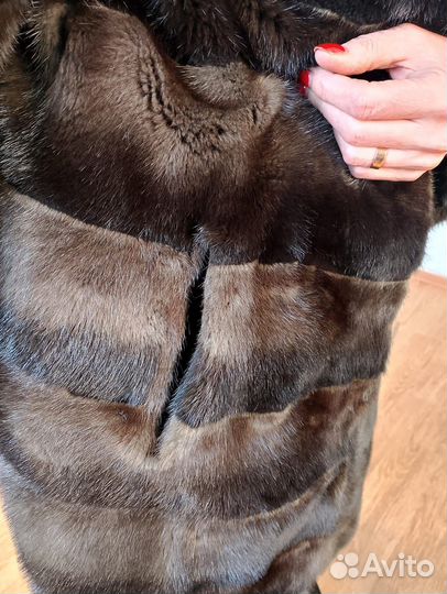 Шуба норковая 46 48 бу