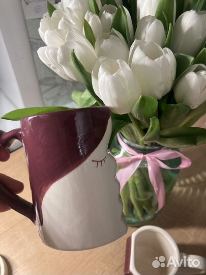 Кружка в виде влюбленной пары