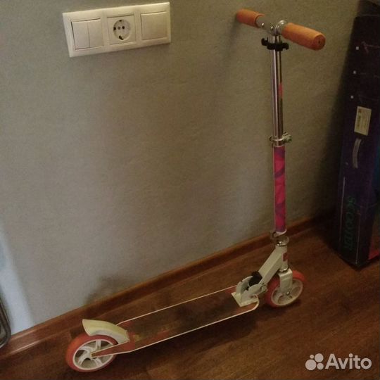 Самокат двухколесный бу