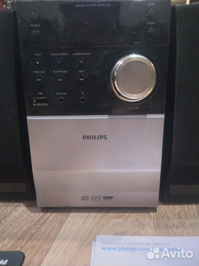 Музыкальная система philips mcm1115