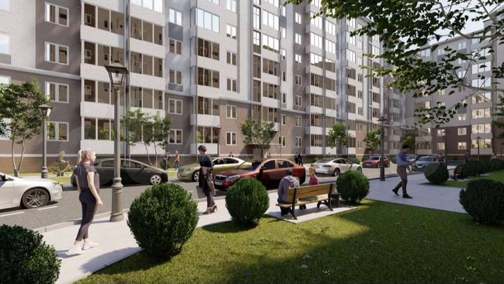 1-к. квартира, 40,3 м², 8/10 эт.