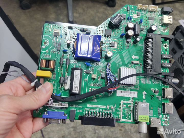 Плата аудио видео TP. MS3663S. P