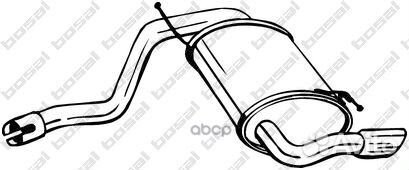 Глушитель renault duster 1.6/1.5dci 4x4 10