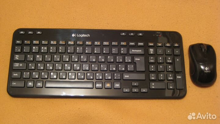 Logitech K360 + Мышь M505