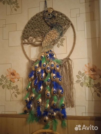 Поделки из джута И цветных ниток