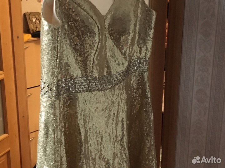 Вечернее платье Bonprix золото (пайетки)