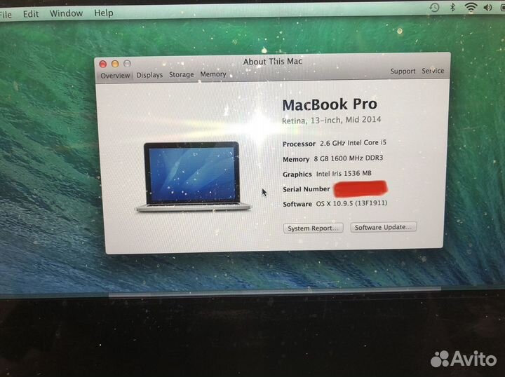 Apple MacBook Pro 13 retina 2014