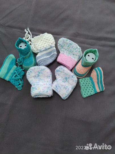 Пинетки для новорожденных