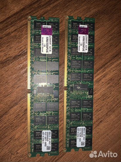 Kingstone Оперативная память DDR2 c ECC 4gb