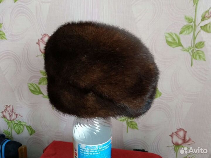 Берет формованный норковый женский