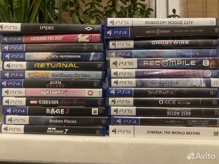 Диски на ps4 и ps5