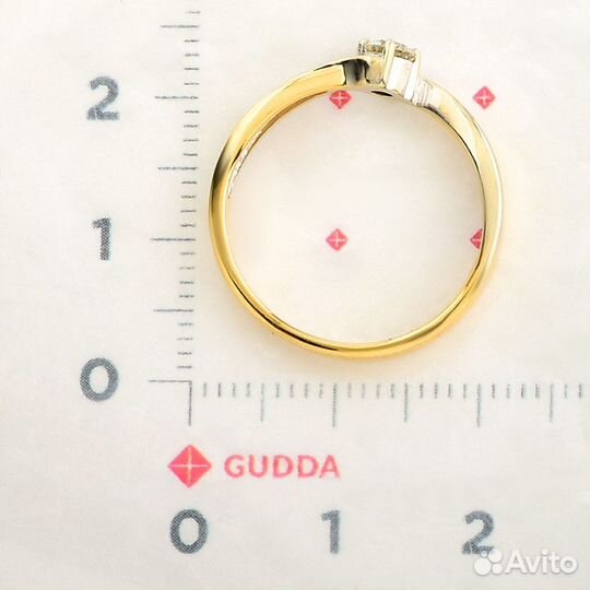 Кольцо Золото с бриллиантом