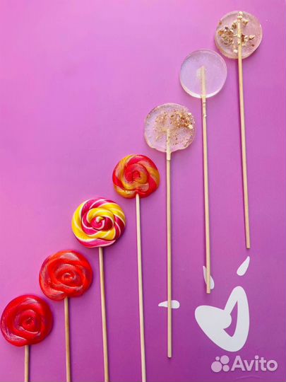 Леденцы на палочке в розницу и оптом