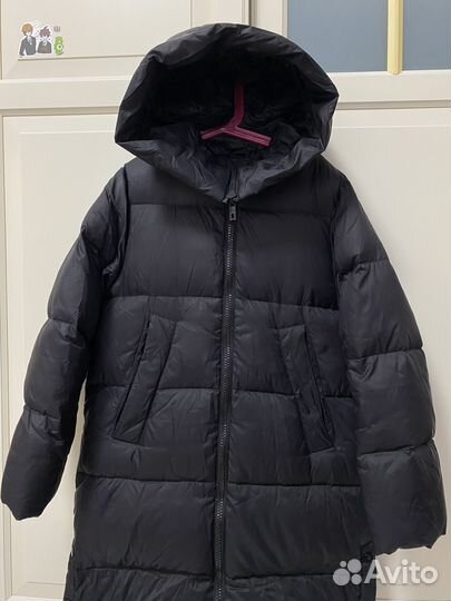 Пуховик zara 10 лет 140 см