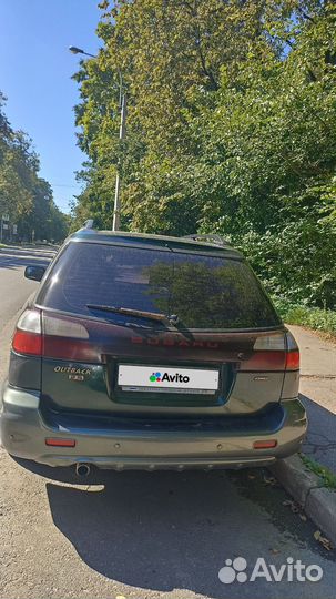 Subaru Outback 2.5 МТ, 2002, 380 000 км