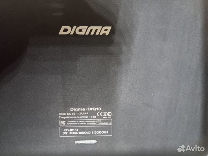 Планшет Digma на запчасти