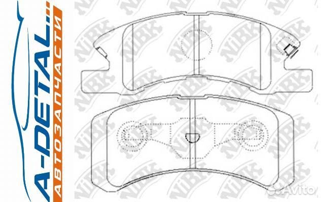 Колодки NiBK PN6428