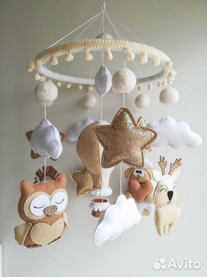 Мобиль ручной работы новый