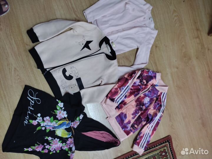 Детские вещи пакетом для девочек 104 110