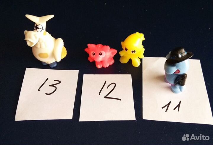 Игрушки из киндер-сюрпризов