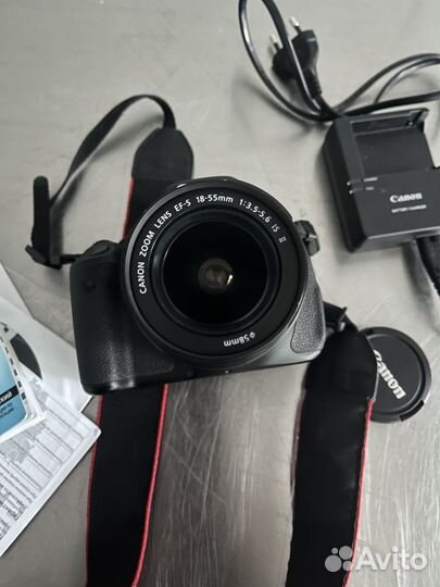 Фотоаппарат canon eos 600d и объектив 18-55 mm